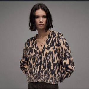 ALL SAINTS WICK ANITA CARDIGAN SWEATER